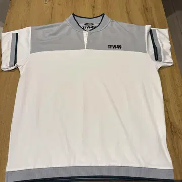 TFW49 반팔 피케 셔츠 컬러리스 사이즈 L