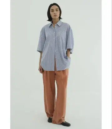 HALF SLEEVE HUGE SHIRTS 사이즈 1 클라네