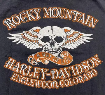 Harley Davidson 로키 마운틴 90년대 티셔츠