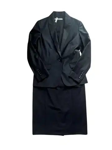 띠어리 럭스 Executive 스커트 수트 블랙 36
