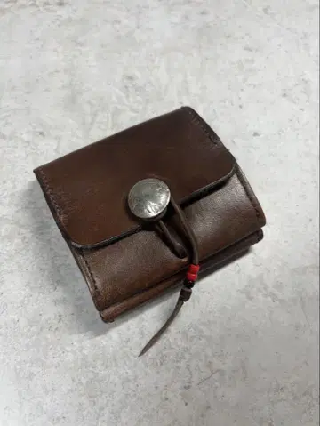 TADY&KING TADY&KING 콘초 버튼 3단 폴더형 지갑