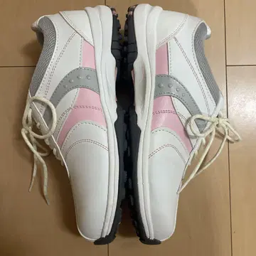 여성용 골프화 화이트/핑크