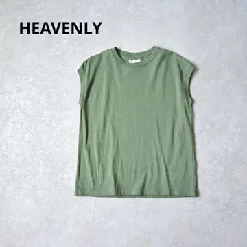 [새상품] HEAVENLY 헤븐리 슬리브리스 티셔츠 티셔츠