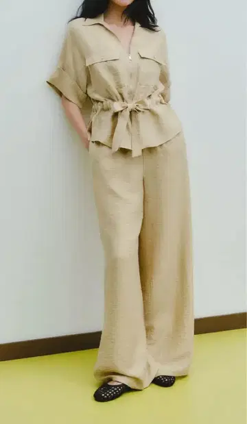 와이드 레그 팬츠 ZARA