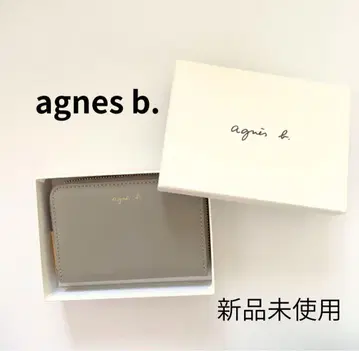 [미사용] Agnes b 아녜스베 코인 케이스 동전 지갑 여성용