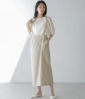 나노 유니버스 서스펜더 스커트
