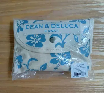 [미사용] DEAN&DELUCA 하와이 한정 하이비스커스 패턴 에코백