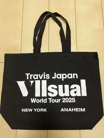 Travis Japan 왈츠 2025 VIP 특전 토트백