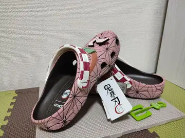 귀멸의 칼날 클로그 샌들 핑크