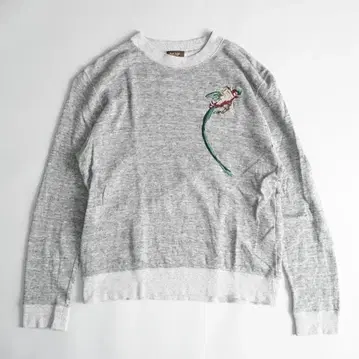 paul smith collection 코튼 린넨 자수 맨투맨 L