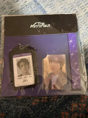 BTS 진 ID 카드 홀더 세트