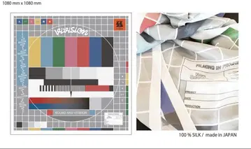 vivision scarf 'SOUND&VIVISION' 스카프