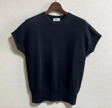 HYKE 하이크 코튼 니트 티셔츠