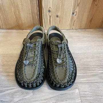 KEEN 유니크 올리브 엮음 26cm