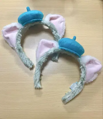 젤라토니 귀 머리띠 2개 세트