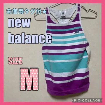 new balance 스트라이프 트레이닝 의류 M