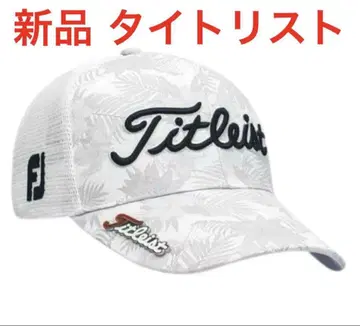 새상품 메쉬 캡 Titleist 타이틀리스트 골프용 화이트