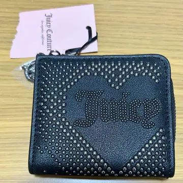 Juicy Couture 접이식 지갑 블랙