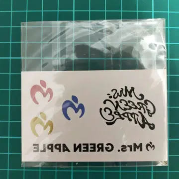 Mrs. GREEN APPLE 팝업 타투 씰 스티커