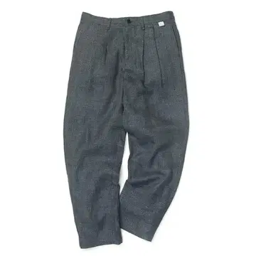 CFT's LINEN TWEED 2TUCK TROUSERS / BAGS