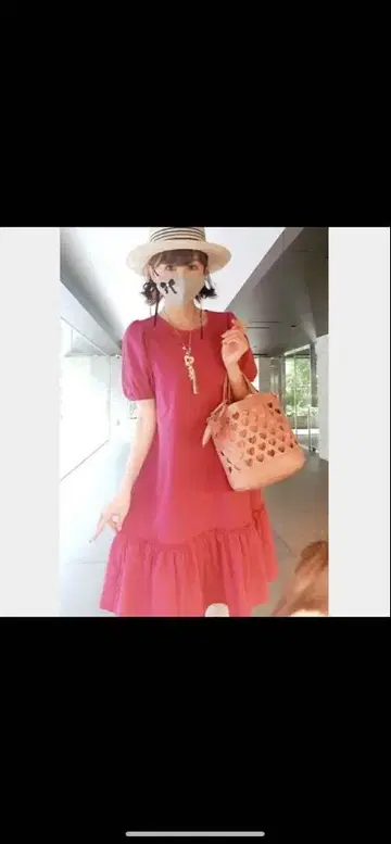 앤드러브 새상품 순간 미인핏 원피스 블랙