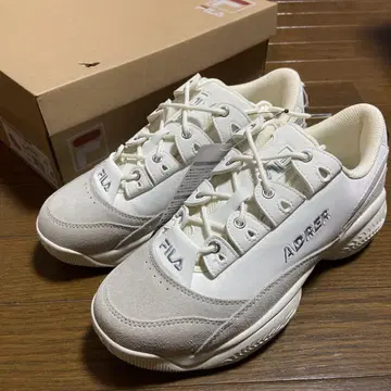 콜라보 휠라 프로비넌스 x 아들러 블랙 통굽 스니커즈 28cm