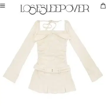 LOSESLEEPOVER 미니 원피스