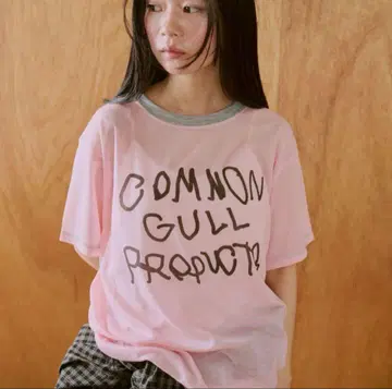 common gull productsT 셔츠 핑크