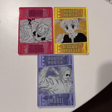 Hunter x Hunter 히소카 넨 능력 카드
