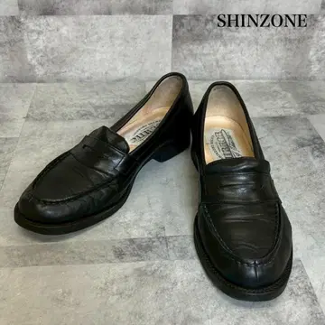 SHINZONE 가죽 코인 로퍼 일본제 23.5 정도 RG140