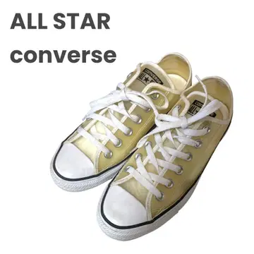 초레어 CONVERSE 올스타 클리어 스니커즈 스켈레톤 24.0