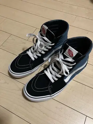 반스 스케이트 하이 Vans Sk8-Hi 네이비
