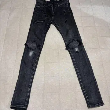 mnml 30 스키니 팬츠 블랙