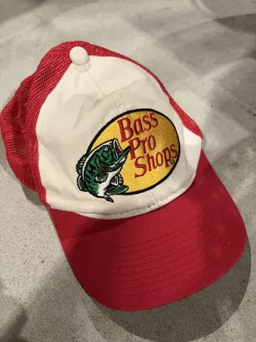 Bass Pro Shops 메쉬 캡 아메카지 구제 의류 Bass 낚시