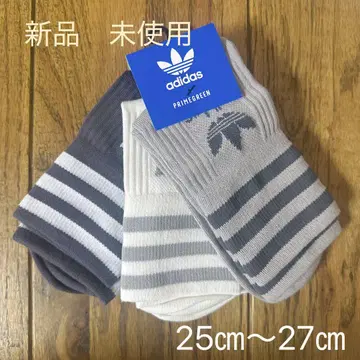 [미사용 새상품] adidas 크루 삭스 3족 세트