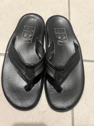 ISLAND SLIPPER 아일랜드 슬리퍼 블랙 샌들 8