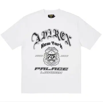 PALACE AVIREX T-SHIRT 화이트 X-LARGE