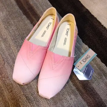 TOMS 핑크 슬립온 23.5cm 새상품