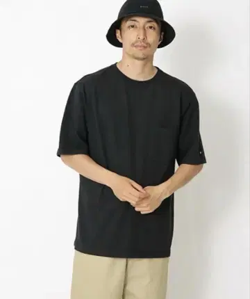 스노우피크 헤비 웨이트 T셔츠 블랙