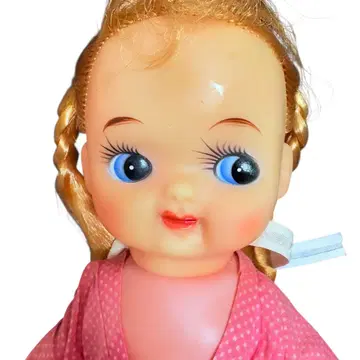 레어 쇼와 레트로 셀룰로이드 큐피 약 29cm