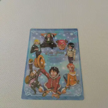 [미개봉 레어] 원피스 책받침 밀짚모자 일당 당시 물품 눈