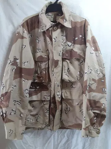미군 BDU 퍼티그 초코칩 패턴 small-x-short