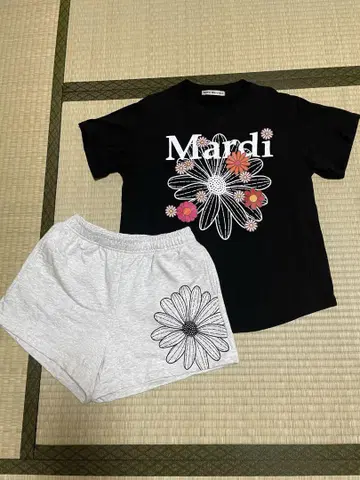 Mardi Mercredi 반팔 + 하프 팬츠