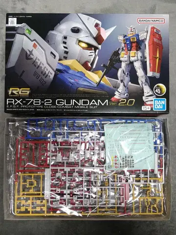 미조립 RG RX-78-2 건담 ver.2.0 건담 프라모델
