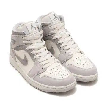 Air Jordan 하이컷 스니커즈 화이트/그레이