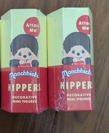 HIPPERS Monchhichi 히퍼스 몬치치 2개 미개봉 새상품