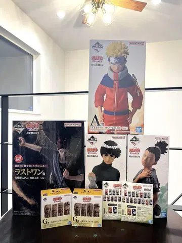 제일복권 NARUTO 중급닌자 시험 편 A상 C상 D상 라스트원상