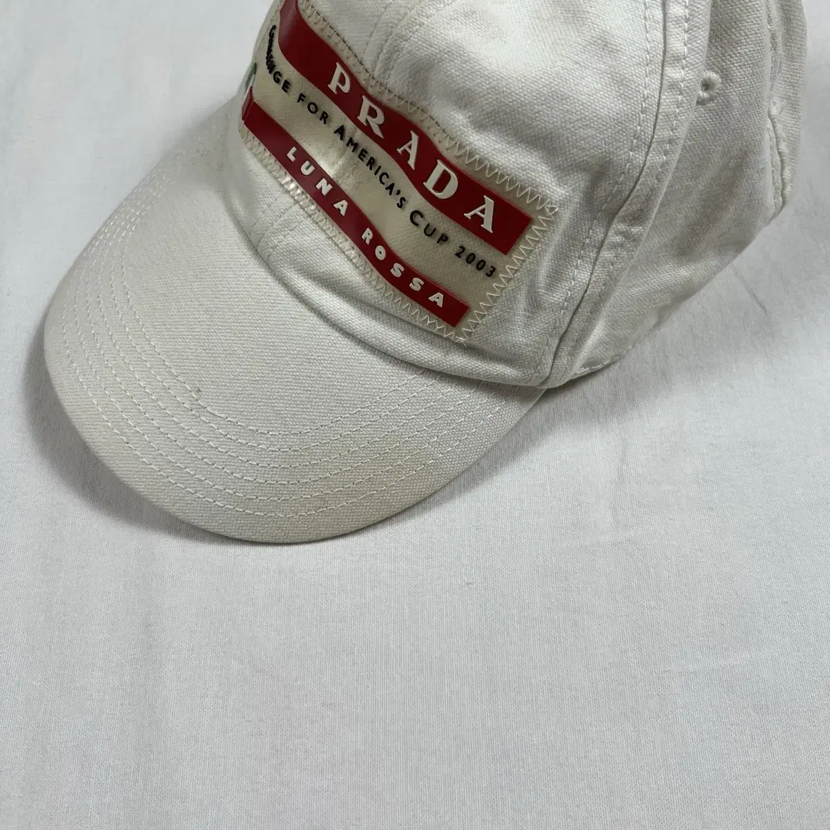 帽子 PRADA sport archive cap PRADA SPORT LUNA ROSSA SPORT LOGO CAP for the 2003 sailing