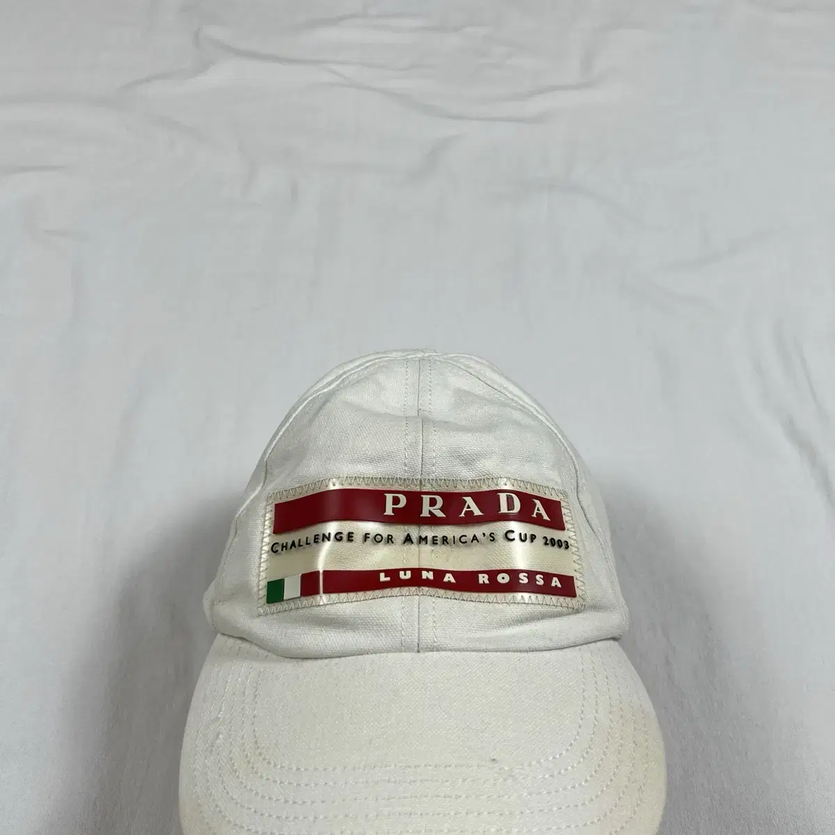 帽子 PRADA sport archive cap PRADA SPORT LUNA ROSSA SPORT LOGO CAP for the 2003 sailing