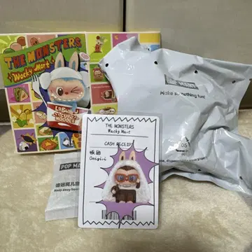 라부부 피규어 Wacky Mart 시리즈 POPMART